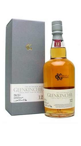 Picture of *WHISKY GLENKINCHIE 0.70L 12YO SINGLE MALT SCOTCH GIFT