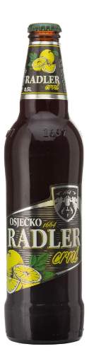 Picture of PIVO OSJEČKO BLACK RADLER 0.50L LIMUN  -20/1-  ( POVRATNA AMBALAŽA )