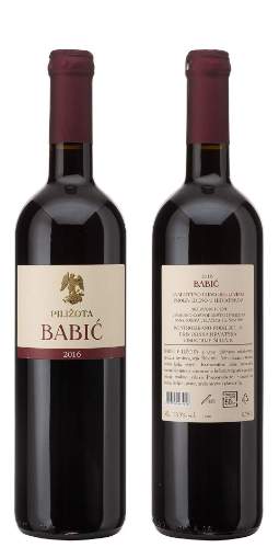 Picture of *BABIĆ PILIŽOTA ŽUTA ETIKETA ŠIBENIK 0.75L KV SUHO 2023 -6/1-