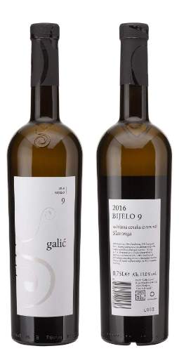 Picture of N-*BIJELO 9 GALIĆ 0,75L ZOI SUHO 2019 -6/1-