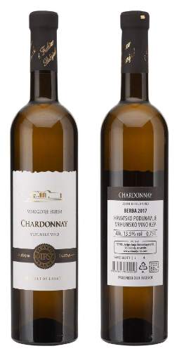 Picture of *CHARDONNAY TRS ILOK 0.75L VRH SUHO  -6/1-