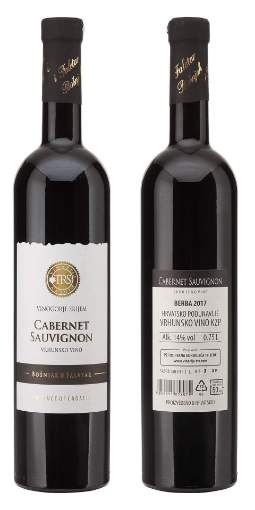 Picture of *CABERNET SAUVIGNON TRS 0.75L VRH SUHO 2021