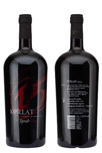 Picture of *SYRAH KORLAT BENKOVAC 1.5L VRH SUHO 2022. -4/1-