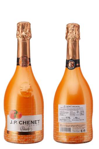 Picture of *PJENUŠAC BRESKVA FASHION  J.P.CHENET 0.75L -6/1-