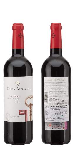 Picture of *PETIT VERDOT FINCA ANTIGUA 0.75L ZOI SUHO 2020 -6/1-