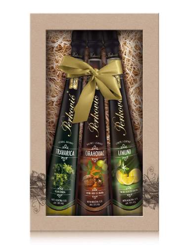 Picture of POKLON PAKET PERKOVIĆ 3*0.2L (TRAVARICA+ORAHOVAC+LIMUN)