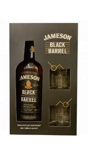 Picture of N-*WHISKEY JAMESON 0,7L BLACK BARREL + 2 ČAŠE -6/1-
