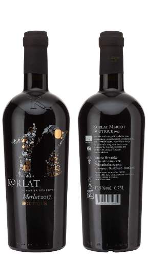 Picture of N-*MERLOT KORLAT BOUTIQUE 0.75L VRH 2022.