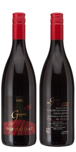 Picture of *PORTUGIZAC GREGORIĆ 0.75L KV SUHO 2025.