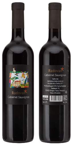 Picture of *CABERNET SAUVIGNON RADOVAN 0.75L