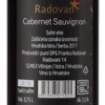 Picture of *CABERNET SAUVIGNON RADOVAN 0.75L