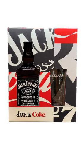 Picture of *WHISKY JACK DANIELS 0.70L +1 COKE ČAŠA  KK   -6/1-