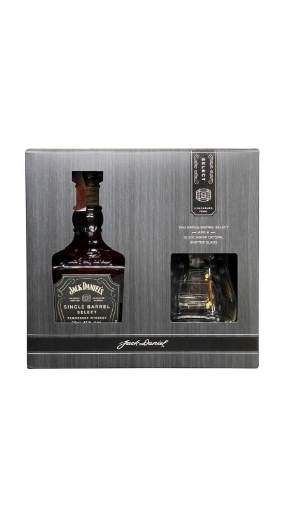 Picture of N-*WHISKY SINGLE BARREL JACK DANIELS ČAŠA GIFT BOX  0,70L