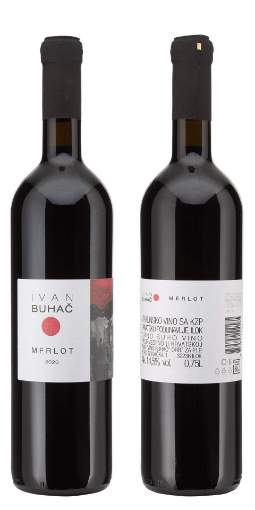 Picture of *MERLOT BUHAČ 0.75L VRH SUHO 2024 -6/1-