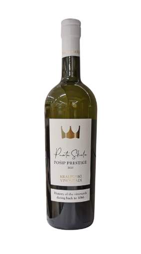 Picture of *POŠIP PRESTIGE KRALJEVSKI VINOGRADI  2022 0.75L VRH SUHO -6/1-
