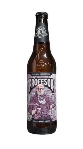 Picture of *PIVO MEDVEDGRAD 0.50L PROFESOR -20/1-  7.3%ALC DOUBLE HOPPY LAGER