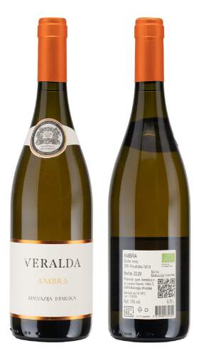 Picture of N-*MALVAZIJA VERALDA AMBRA (ORANGE) 0.75L ZOI SUHO 2021 -6/1-