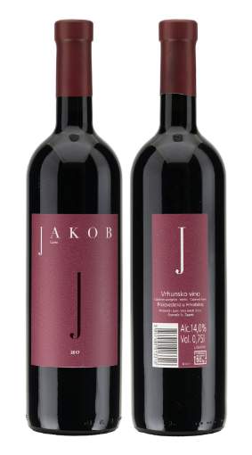 Picture of *CUVEE JAKOB 0.75L 2017. -6/1- VRH. CRVENA ETIK. (CF+CS+ME)