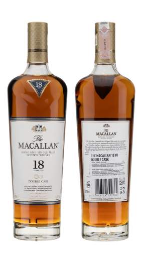 Picture of *WHISKY MACALLAN 18YO DOUBLE CASK 0.7L
