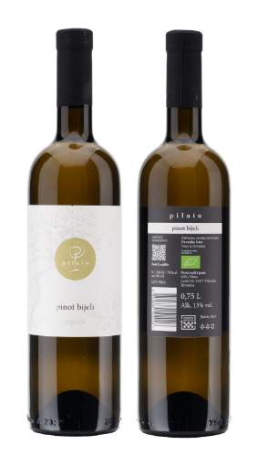 Picture of *PINOT BIJELI PILATO 0.75L KV SUHO 2024 -12/1-