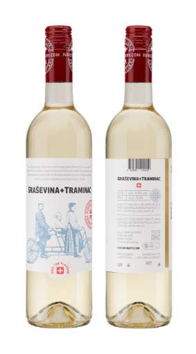 Picture of *TRAMINAC+GRAŠEVINA IURIS 0.75L KV POLUSLATKO