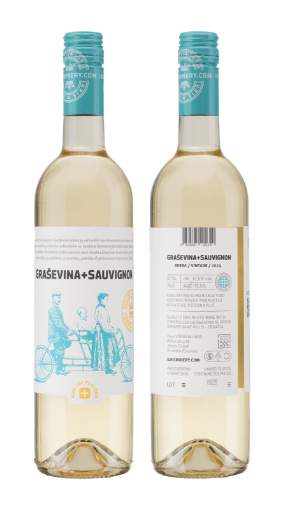 Picture of *SAUVIGNON - GRAŠEVINA IURIS 0.75L KV SUHO 2024 -6/1-