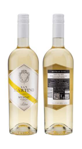 Picture of *MUŠKAT ŽUTI SUPERIORE SAN MARTINO 0.75L -6/1-