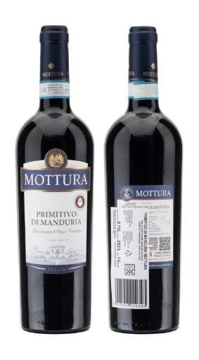 Picture of *PRIMITIVO DI MANDURIA MOTURA 0.75L 2024. SUHO MEZZACORONA-6/1-