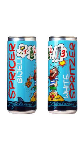 Picture of *ŠPRICER BIJELI ZDJELAREVIĆ 0,25L