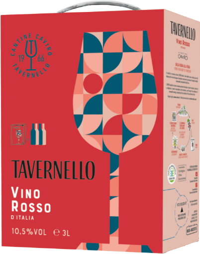 Picture of RED TAVERNELLO 3L BIB 4/1