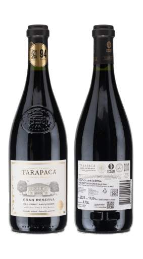 Picture of *CABERNET SAUVIGNON GRAN RES. TARAPACA 0.75L ZP SUHO 2022 -6/1-