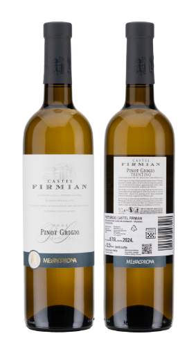Picture of *PINOT GRIGIO CASTEL FIRMIAN MEZZACORONA 0.75L ZOI SUHO 2024 -6/1-