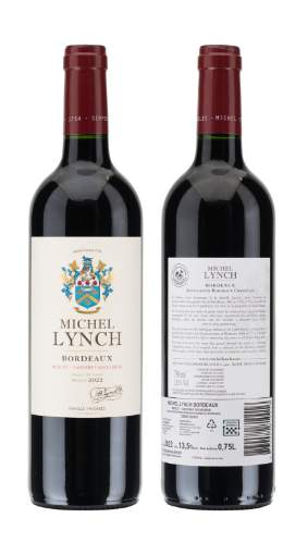 Picture of *MERLOT CABERNET MICHEL LYNCH BORDEAUX 0.75L ZOI SUHO 2020 -6/1-