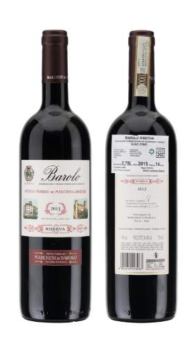 Picture of *BAROLO RISERVA MARCHESI 0.75L ZOI SUHO 2013 -6/1-