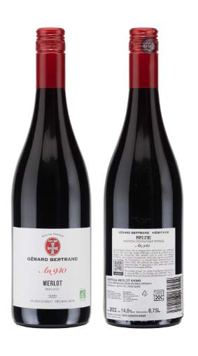 Picture of *MERLOT HERITAGE G.BERTRAND 0,75L 2022 -6/1-