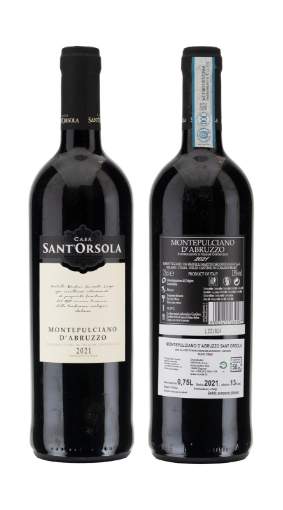 Picture of *MONTEPULCIANO D'ABRUZZO 0.75L S.ORSOLA ZOI SUHO 2020 -6/1- 2024