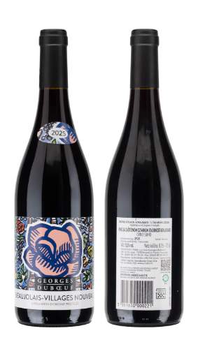 Picture of *BEAUJOLAIS VILLAGES NOUVEAU 2025. G.DUBOEUF 0.75L ZOI SUHO -6/1-