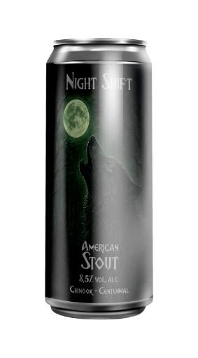 Picture of *PIVO PIVIONICA 0.50L NIGHT SHIFT -20/1- 8.5%ALC AMERICAN STOUT LIM