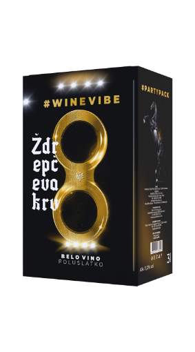 Picture of ŽDREPČEVA KRV BIJELO BIB 3L PARTY PACK