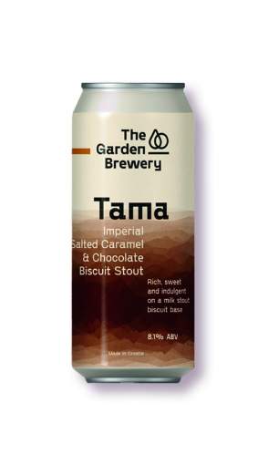Picture of *PIVO GARDEN 0.44L TAMA -24/1-  8.1%ALC IMPERIAL SALTED CARAMEL LIMENKA