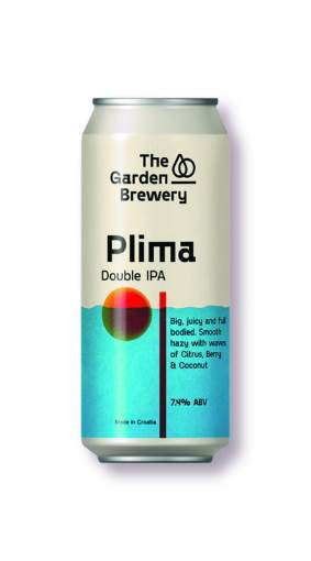 Picture of N-*PIVO GARDEN 0.44L PLIMA -24/1-  7.4%ALC HAZY DIPA LIMENKA