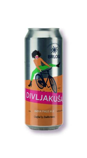 Picture of *PIVO BRLOG 0.50L DIVLJAKUŠA -24/1- 6.2%ALC IPA