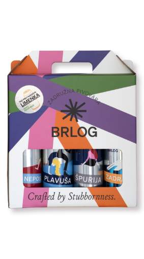 Picture of *PIVO BRLOG POKLON PAKET 4-PACK LIMENKE
