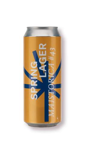 Picture of *PIVO BRLOG 0.50L MAJSTORICA #43 -24/1-  5.3%ALC SPRING LAGER LIM