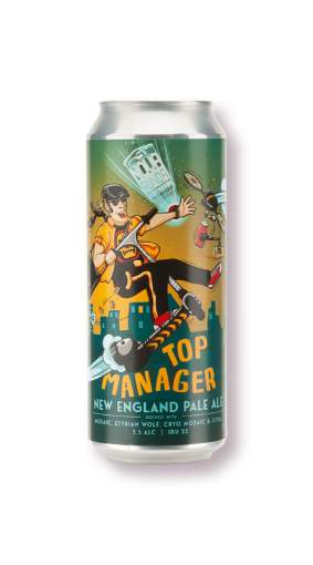 Picture of *PIVO NOVA RUNDA 0.50L TOP MANAGER -24/1-  5.3%ALC NEW ENGLAND PALE ALE