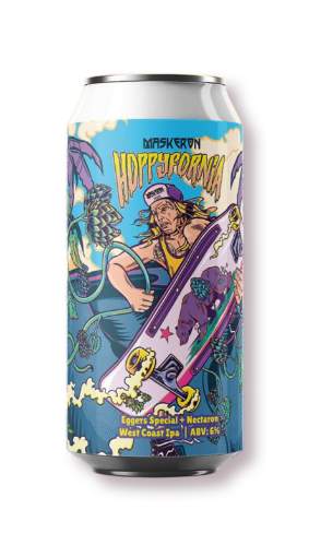 Picture of *PIVO MASKERON 0.50L HOPPYFORNIA -24/1- 6% WEST COAST IPA