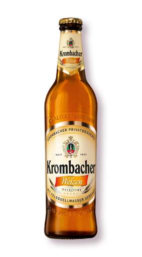 Picture of *PIVO KROMBACHER 0.50L WEIZEN -12/1-  5.3%ALC BOCA