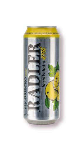 Picture of N-*PIVO OSJEČKO 0.50L 0.0%ALC BLACK RADLER BEZALKOHOLNI -24/1- LIM