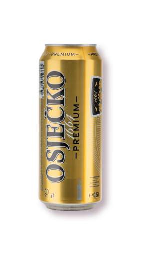Picture of N-*PIVO OSJEČKO 0.50L SVIJETLO PREMIUM -24/1-  5.5%ALC LIMENKA