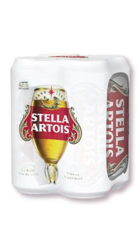 Picture of N-*PIVO STELLA ARTOIS 0.50L 4-PACK  -6/1-  LIMENKA